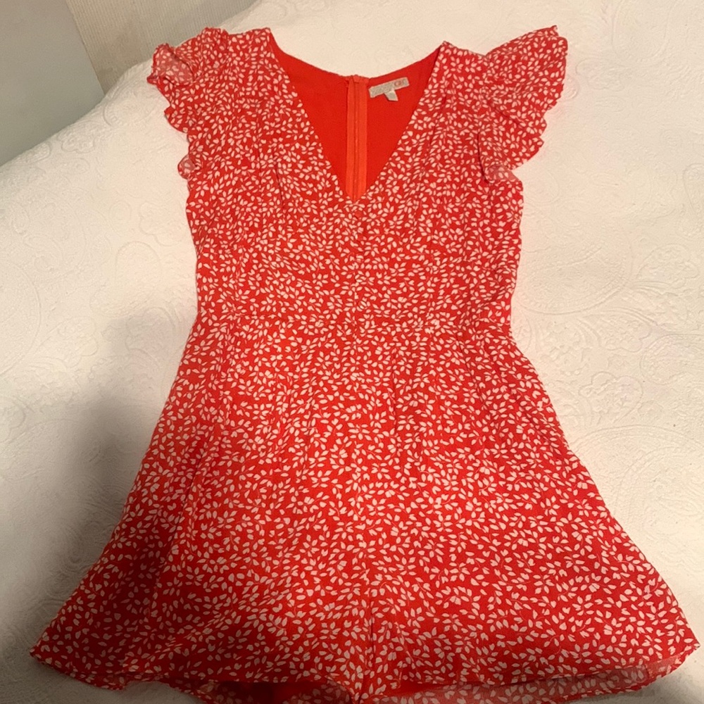 red romper